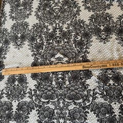 Joann Fabrics Jersey Knit Black And White Fabric 3 Yards By 54 Inches