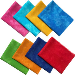 Misscrafts Quilting Fabric 100% Cotton Craft Fabric Bundle Squares Fat Quarters
