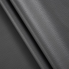 HYVAKUPPA Gray Faux Leather Fabric 2 Yards