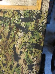 Fabric Cheetah Camo 2-1/2 yards x 58″ wide Camouflage Cotton Blend Stretchy
