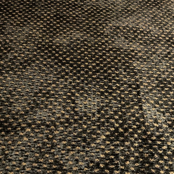 Pistachio Chocolate Green/Brown Chenille Upholstery Fabric