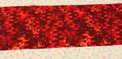 Tonal Reds * Bricks * EBI Fabrics Studio * 100% Cotton Remnant * 21″ x 8″