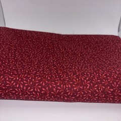 44″ Wide 3 1/4 Yards Calico Quilting Fabric Ozark Dark Red Burgundy