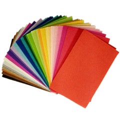 40pcs Felt Sheets Sewing Felt Fabric Assorted Stiff Felt Sticky Felt Fabric