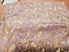 Chevron Cotton Batik Tonal Fabric Imported African Sold By The Yard