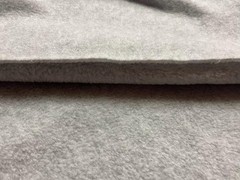 QUALITY Anti Pil Polar Fleece Fabric Material SILVER