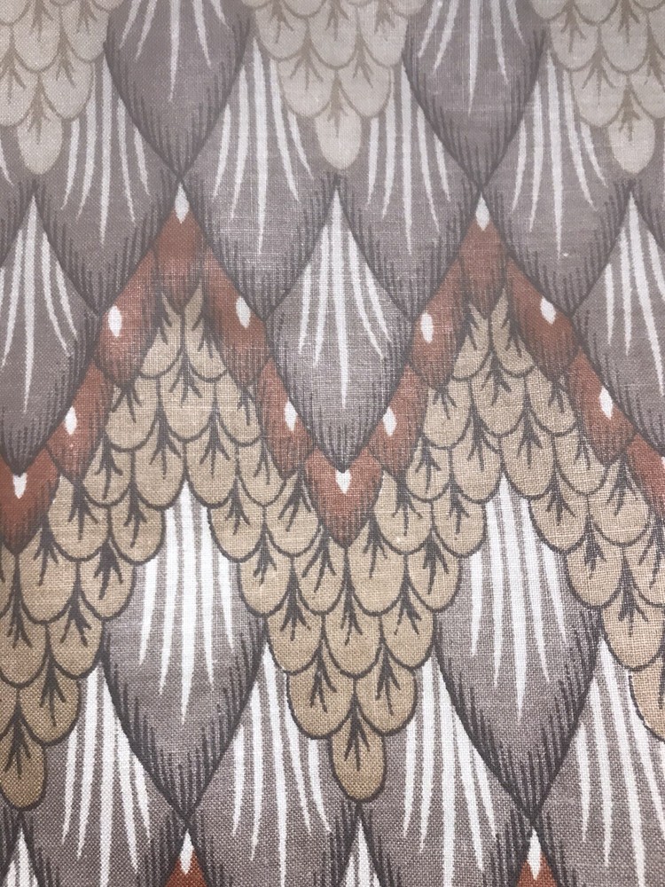 3 5/8 yards Kaufmann Brown Passage To India Kaufmann Fabric Preshrunk Scotchgard