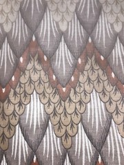 3 5/8 yards Kaufmann Brown Passage To India Kaufmann Fabric Preshrunk Scotchgard