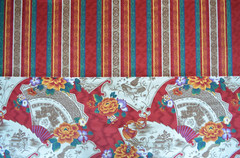 Thirty + yards available VINTAGE STANLEY KING CHINOISERIE CHINTZ 100% Cotton