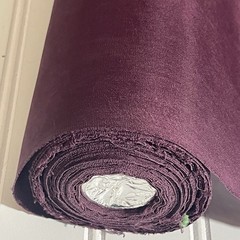 SILK Purple Redish FABRIC 10 Yards x 14.5 Inches Wide or 360 Inches x 14.5 Wide