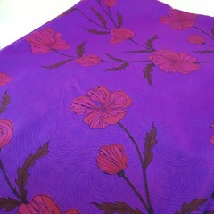 Thai Silk Fabric Hand Woven Shinawatra Dress Outfit Home Decor Vintage Arts Gift