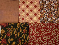 FAT QUARTER BUNDLE OF 5 – FQ1361 – 18″x21″