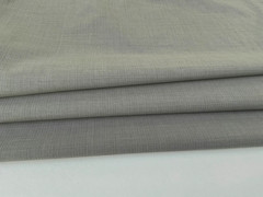PURE WOOL EARTHY GREY PIN-STRIPE LUXURY TAILORING MADE IN ITALY FOR KITON E121