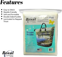 Bosal In-R-Form Plus Unique Fusible Foam Stabilizer 54″ x 58″