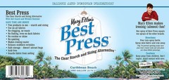 Best Press Clear Starch Alternative Refill – Caribbean Beach Scent – 1 Gallon