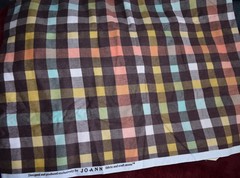 JoAnn Snuggle Flannel Fabric 3 Yards ( -3 in) Plaid 42″ NEW