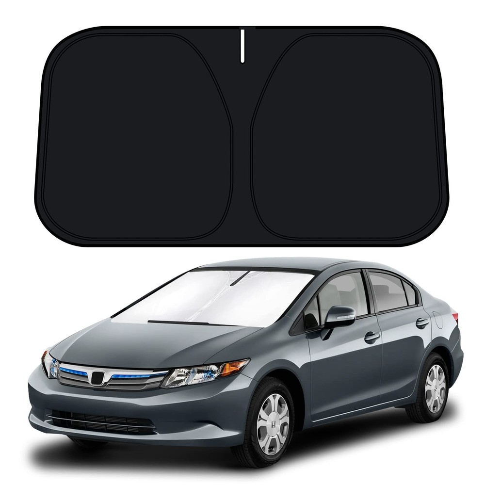 D-Lumina Windshield Sun Shade for 2012 2013 2014 2015 Honda Civic Accessories…