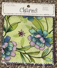 New! 102 Assorted Fabric Squares 5” X 5” Pre-Cut Quilting Charms Packs (4)