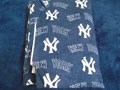 New York Yankees Pre-Washed Cotton Fabric, 54″ x 1/2 yd, New