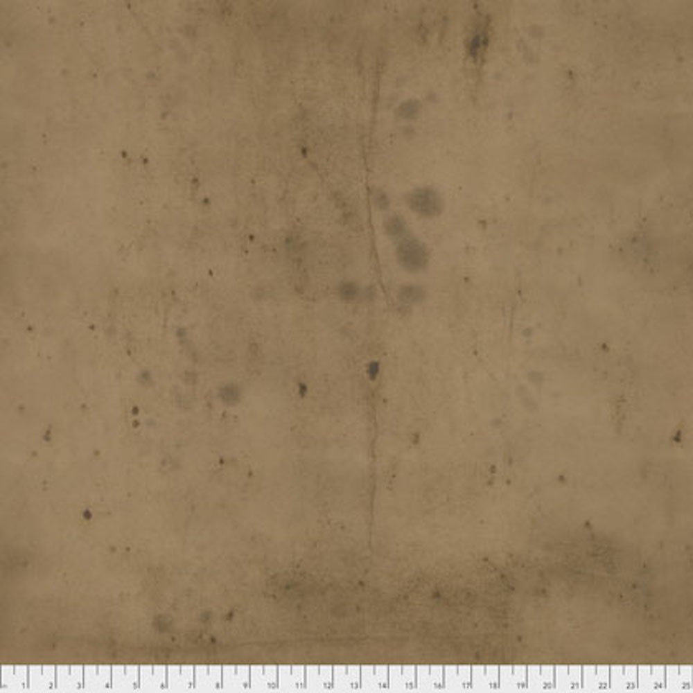 Free Spirit Tim Holtz PWTH115 Provisions Mocha Cotton Fabric By Yard
