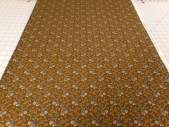 Lot of 2 Fabric pieces Moda/Simple Life 35×43 & Benartex/Savannah 36×45. A26-107