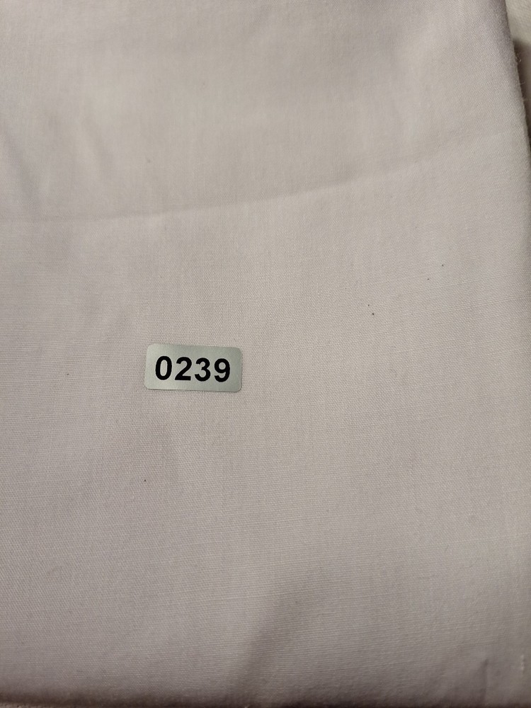 1+1/2 Yds White Cotton Fabric Apparel Quilting Crafting Projects