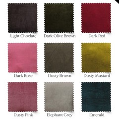 “Cotton Velvet Fabric by the Yard – 44” Wide for Sewing, Crafts, Costumes”