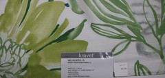 Kravet Basics 25″x36″ Fabric Remnant “Meundiers ” Color Greens Blues