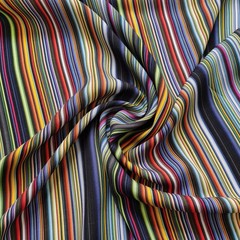 55”Wide By Yard Colored Stripe Fabric Dress Shirt Sleep Material Viscose Rayon