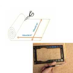 Speaker Grill Cloth – Dustproof Mesh Fabric for Home & Stage Speakers, 100x146cm
