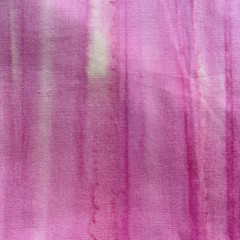 Pink Cream Fabric Polyester Stripes Batiste Looking 2 yds x 35”