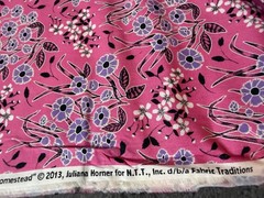 Fabric Lot 5 Yds 20 Ins 42 W “Homestead” Floral Juliana Horner Fabric Traditions