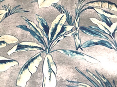 Outdoor Floral Fabric Millcreek Kalawee Skylark Blue Teal Gray 4.5 Yard Lot
