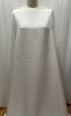 100% Silk Dupioni White Luxurious Fabric 40mm 2.75 Yard Long 45″ Wide