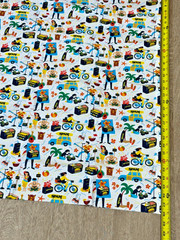 Michael Miller SPAM Life Fabric ~ Tropical Hawaii Novelty Print ~ 1 yd x 44″ Cot