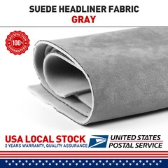 60″x80″Black Headliner Fabric Foam Backed Car Auto Roof Liner Replace 32sqft