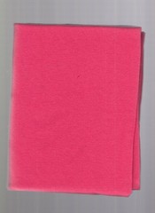 1 yard fabric ribbing pink 50% cotton 50% polyester 27″ wide