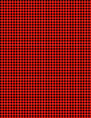 WILMINGTON #20057-393 RED & BLACK CK BTY Free Pattern with purchase of fabric