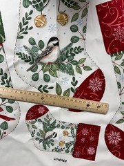Moda When Snow Falls Winter Panel Snowy 56179 11 100% Quilt Cotton Fabric44x 24″