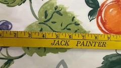 Robert Allen Decorator Home Fabric Fruit Print 54″ Wide x 2yds+ 21″ Cotton