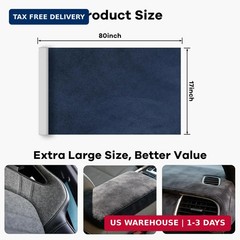 Premium Self-Adhesive Suede Fabric Wrap for Cars, Suede Car Interior Wrap for Da