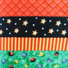 Christmas Fabric Quilting Cotton Border Stripes Kimberly Montgomery MBT 3 Yards