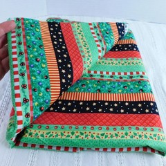 Christmas Fabric Quilting Cotton Border Stripes Kimberly Montgomery MBT 3 Yards