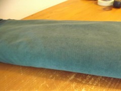 FABRIC – PEACOCK BLUE upholstery fabric 56″W BY 3 1/2 YARDS