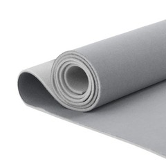Gray Mesh Headliner Fabric 54″ x 60″ Foam Backing for Auto, RV, Home Repair