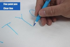Washable Fabric Markers for Sewing,5 Pack,Blue,Erasable Sewing Markers for Fa…