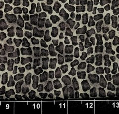 Tina SCRAP Remnant Fabric Cotton 9″x21″ Cheetah Cat Animal Fur Print Cougar