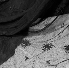 15 Yard BLACK Embroidery Stretch Bridal Lace Fabric 50” Width