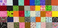 Classic Scrap Pack – 1,000 Pieces – Mixed Sizes No Duplicates – 100% Cotton 5614