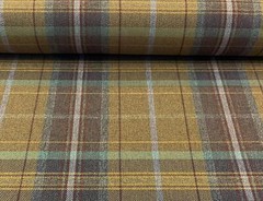 Grampian Check Faux Wool Fabric Material – BEDLINGTON